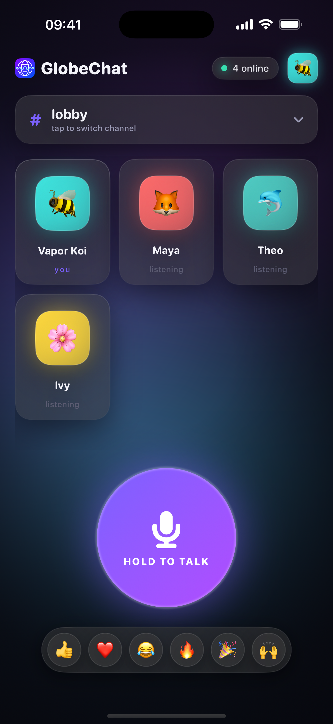 GlobeChat app